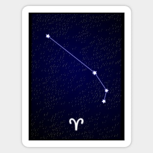 Aries constellation Sticker